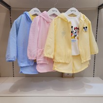 [아가방] 논현점*23신상 빅 히트!!디즈니의 귀여운 미키 미니가 똬악!!가벼운 지짐이 원단 점퍼 상하세트 /아가방 상하복