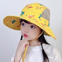 min54 아동용 와이드 펀앤펀 썬캡 썬햇 비치모자 22-004