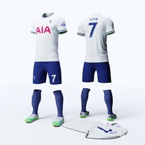 손흥민 축구유니폼 2023 프리미어리그 홈 어웨이 해리 케인 풋살유니폼 스포츠용품