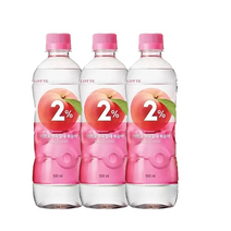 롯데칠성음료 2% 부족할때 복숭아맛, 500ml, 20개