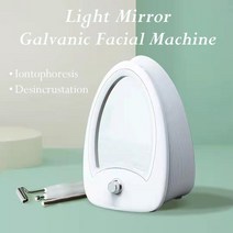 갈바닉 얼굴마사지기 워터필링기 이온 /현재 Iontophoresis 제품 갈바니 얼굴 기계 침투 Desincrustation, 01 EU plug