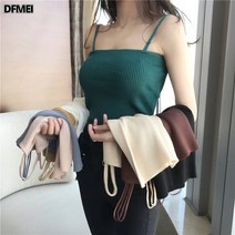 DFMEI 니트 나시 여 더블 나시 스판 니트
