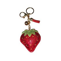 Popfizzy Bling Keychains for Women and Girls Rhinestone Purse Charms for Handbags Cute Bag Charms Th
