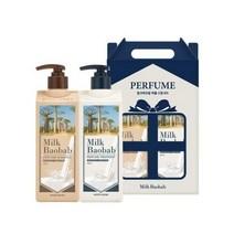 밀크바오밥 퍼퓸 헤어 화이트머스크 선물세트 (샴푸500ml+트리트먼트500ml)