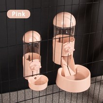 고양이 음수대 강아지 급식기 급수기 분수대 대형 애완 동물 그릇 케이지 걸이식 자동 공급기 물병 음식 용기 디스펜서 그릇 강아지 고양이 토끼 먹이 제품, Food and Water3