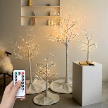 LED 자작나무 무드등 크리스마스 감성 트리 스탠드형 조명 인테리어, led 일반형 자작나무 특대형 180cm