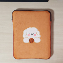 스마일유 11.8인치 곰곰이 태블릿 파우치, 브라운