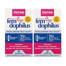 Jarrow Formulas 자로우 포뮬러스 우먼 펨 도피러스 여성 질 유산균 10억 상온보관 30캡슐 2팩