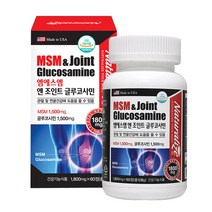 엠에스엠 글루코사민 1800mgx60정 관절 MSM 연골영양제, 60정, 1800mg