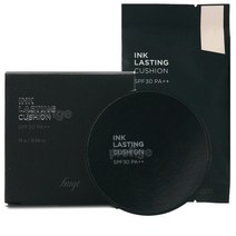 더페이스샵 잉크래스팅 쿠션- 본품 + 리필, N201 애프리콧 베이지