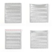 접착식 은박 보냉봉투 50P 20X20CM 택배아이스팩 일회용아이스팩 일회용보냉팩