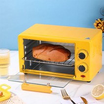 닝타우스 12L 멀티 베이킹 전기오븐, 노란색
