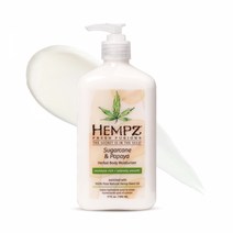 헴즈 프레시 퓨전 허벌 바디 모이스처로션 슈가케인 앤 파파야, 1개, 500ml