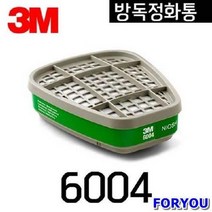 ForU492 양구형 방독 정화통 3M 2개 오피스 사무 필터 안전용품 공구 수공구 방진