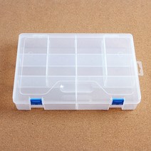 칸칸 수납함 투명 멀티박스/부품함 소품함 컬렉션박스