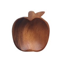 JAYEON TRADING 아카시아 원목 나무접시, 아카시아 원목 다용도 접시