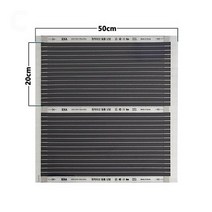 적외선 바닥 난방 필름 220V 전기 시스템 및 부품 50CM 너비 가정용 포일 매트, 1pc 50cmx20cm