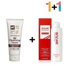 마유 더블워시 폼 세안제 말 오일 클렌징 폼 징 저자극 더블워시 져 마유 약알카리성 모공피지제거, 마유더블워시폼 1개_아하바하토너 1개, 본상품선택