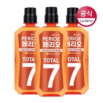 페리오 토탈7 가글 후레쉬민트 320ml x3개, 3개