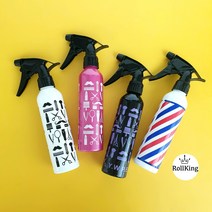 휴대용 미세 미용실 안개분사 스프레이 분무기 300ml, 블랙