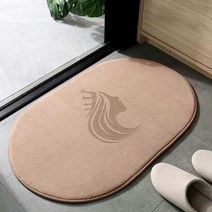 발매트 메모리 폼 목욕 매트 미끄럼 샤워 카펫 욕조 측면 발 패드 바닥 보호대 흡수성 편리한건조 욕실 깔개, A8 Bathroom Mats_40X60CM S