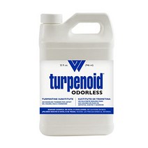 Weber Odorless Turpenoid Artist Paint Thinner and Cleaner 946ml (32 Fl Oz) Bottle 1 Each