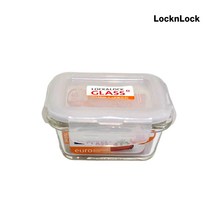 락앤락 오븐글라스 유로 직사각 밀폐용기, 1개, 직사각 160ml