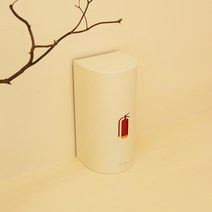 알루아 소화기 박물관 관공서 소화기 받침대 업소용 3.3kg 하론 K급, W-01/블랙