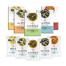 이델리 간편집밥 계란국/사골미역국/우거지된장국/미소된장국/육개장 5종 택1, 사골 미역국