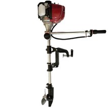 예초기 선외기 모터 2마력/4마력 가솔린 구동 보트 프로펠러, 4 행정 GX35cc 2.0 마력