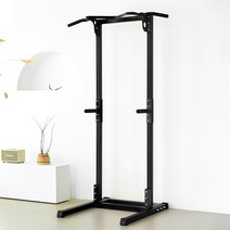 재미어트 치닝디핑 NEW 힘콩 철봉, 블랙