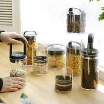 플라라 프리파라 밀폐 원두 보관, 02-3 프리파라 컴팩 라지(B323)_유리