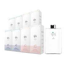 링티 8박스(레몬맛 4박스 복숭아맛 4박스) + 사각보틀, 80포, 500ml