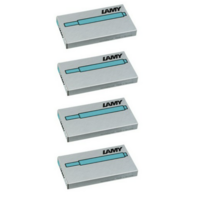 LAMY T10 만년필용 일회용 잉크 카트리지 5p, black, 8개