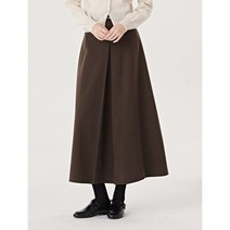 [보니스팍스] [시즌오프특가]벨티드 핀턱 플레어 스커트 (XO4WH007L0)