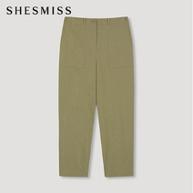 SHESMISS_02 [쉬즈미스] 스티치 디테일 팬츠_SWWSLM21080_KH