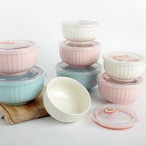 로아 도자기 밀폐찬통 반찬용기 이유식 다이얼기능 밀폐용기, 대2P(블루)