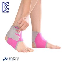 관절사랑 해피 주니어 발목 보호대 2p 아대 아킬레스건 족저근막염 인대 삐었을때, 쿠팡 블루_M, 쿠팡 본상품선택