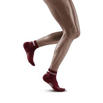 씨이피 CEP 여성 여자 발목 런닝 양말 4.0 퍼포먼스 로우 컷 압박 블랙 IV, 2