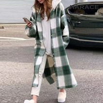헤레이스 빅체크후드점퍼 YMSH22FW469