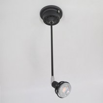 타로시 닥스 전구 포함 30cm 미니 스탠드 인테리어 피규어 건담 포인트 전시 조명, 직부소켓(흑색)주광색