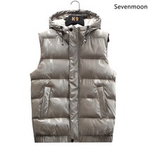 Sevenmoon 오리털 패딩조끼 자모양