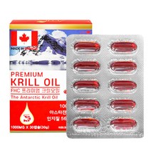 FHC 프리미엄 크릴오일, 30캡슐, 6개