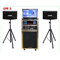 금영/태진 이동식 노래방기계 가정용 경로당 펜션, 태진 K2, 선택2, 금영 P200 (건전지 타입)