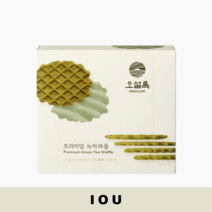 오설록녹차 프리미엄녹차와플 72g 풍미 녹차크림 제주 말차 바삭한 간식 쿠키선물, 오설록 프리미엄녹차와플 72g