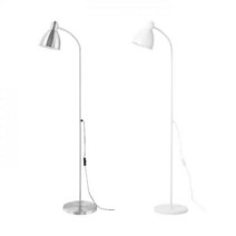 [이케아] LERSTA 플로어스탠드(전구미포함)E26, 색상:실버_202.842.48