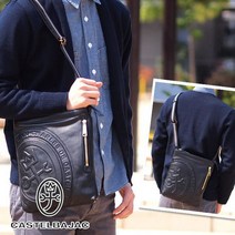 [가죽 케어 키트 방수 스프레이 어느 쪽인가 선물 ] 숄더백 085101 카스텔바 잭 CASTELBAJAC 얇은 마치 RONDEAU 론도