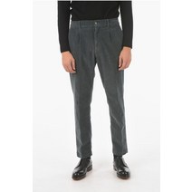 Cruna SINGLE-PLEATED MITTE 코듀로이 PANTS S.MITTE.806ANTRACITE