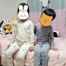 에어로웜 여아동 주니어 내복 히트텍 상하세트 아이보리