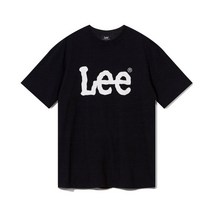 LEE 빅 트위치 로고 티셔츠 블랙 정품보장